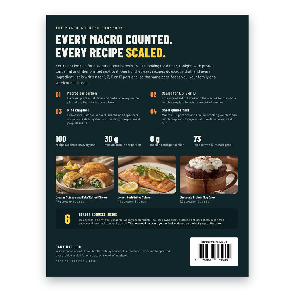 High Protein Low Carb Cookbook: 100 Macro-Counted Recipes (Paperback)