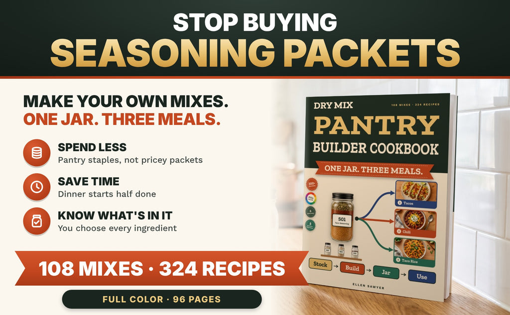 Dry Mix Pantry Builder Cookbook (Spiral-Bound): 108 Homemade Mixes, 324 Easy Recipes