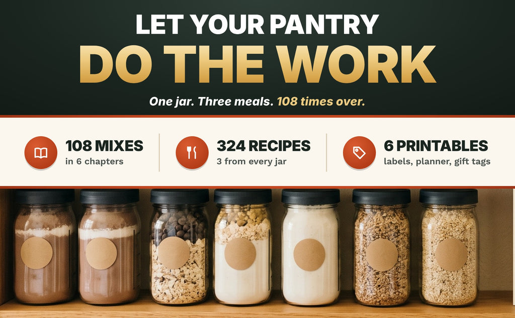 Dry Mix Pantry Builder Cookbook (Spiral-Bound): 108 Homemade Mixes, 324 Easy Recipes