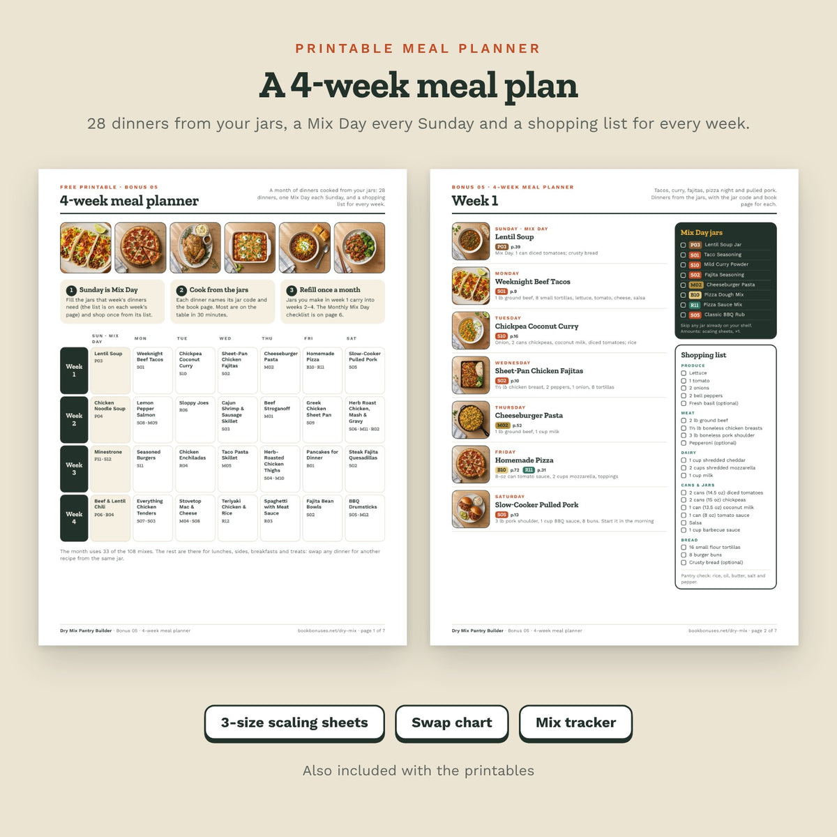 Dry Mix Pantry Builder Cookbook (Spiral-Bound): 108 Homemade Mixes, 324 Easy Recipes